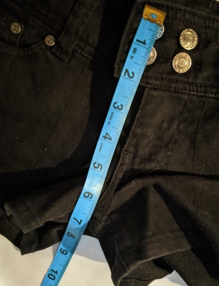 Deb Jeans women's/juniors size 3 black shorts - Picture 11 of 12